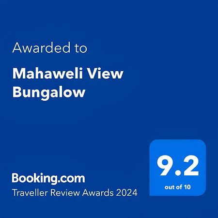 Mahaweli View Bungalow Канди Экстерьер фото